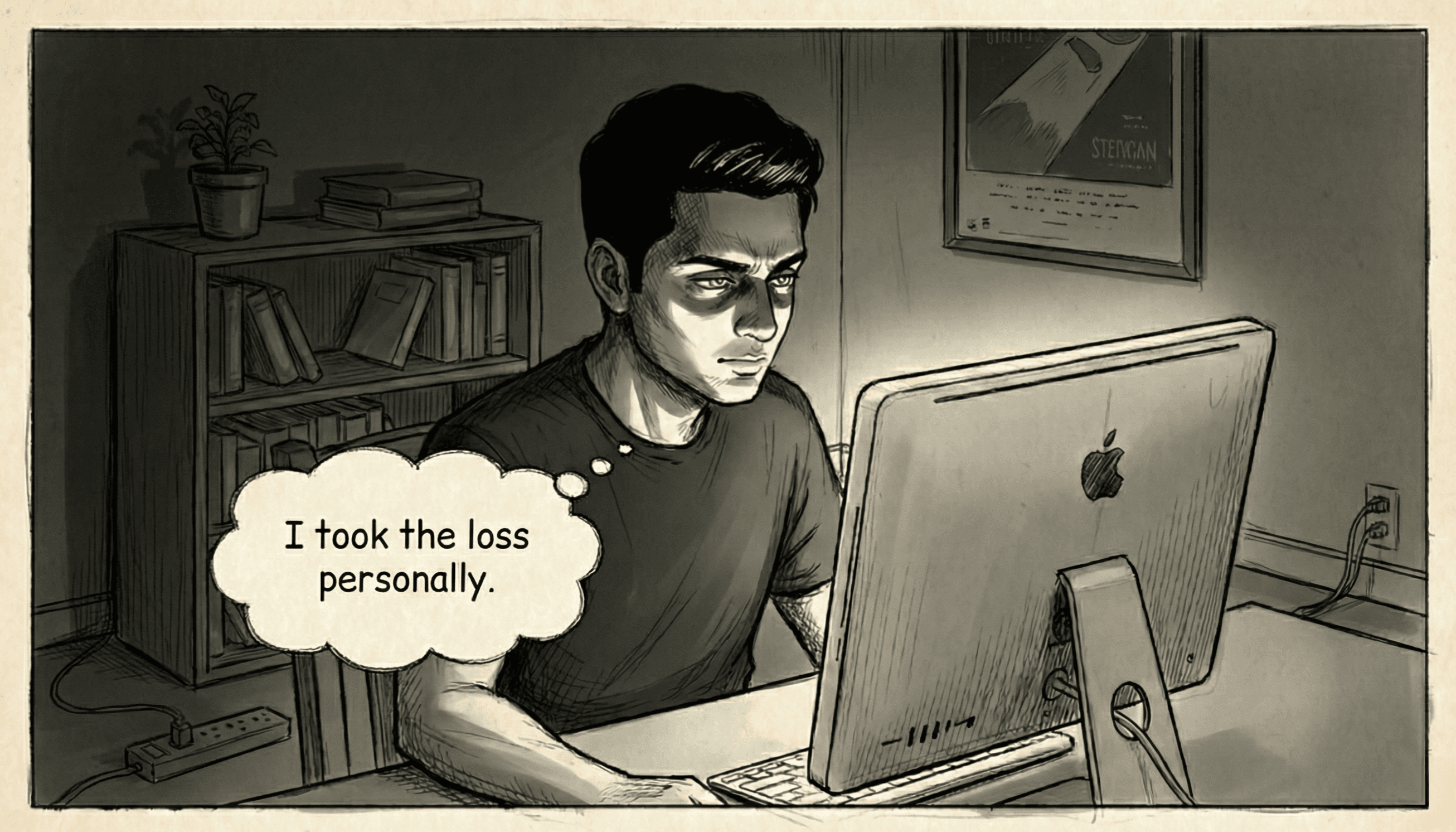 Manga panel for Locked In