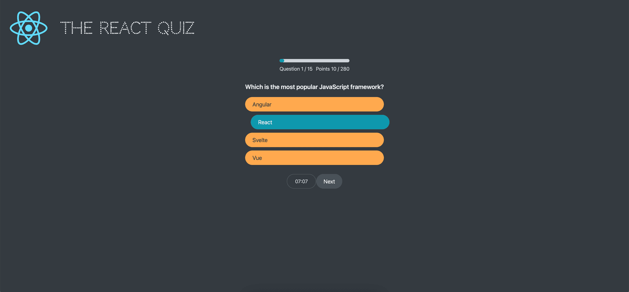 the-react-quiz